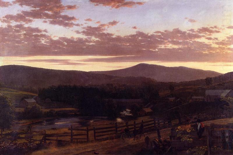 Ira Mountain, Vermont, Frederic Edwin Church